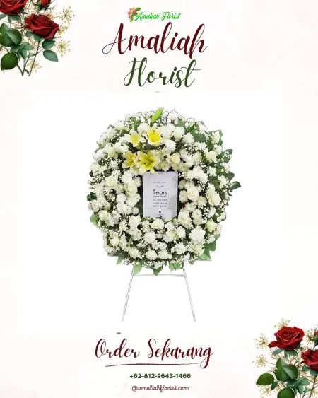 Krans Bunga Duka Layana Indah